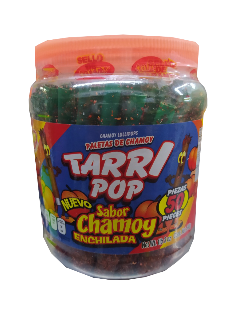 Tarri pop flavor chamoy vitrolley