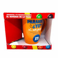 taza m&m anaranjada 1pz