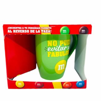 taza m&m verde 1pz