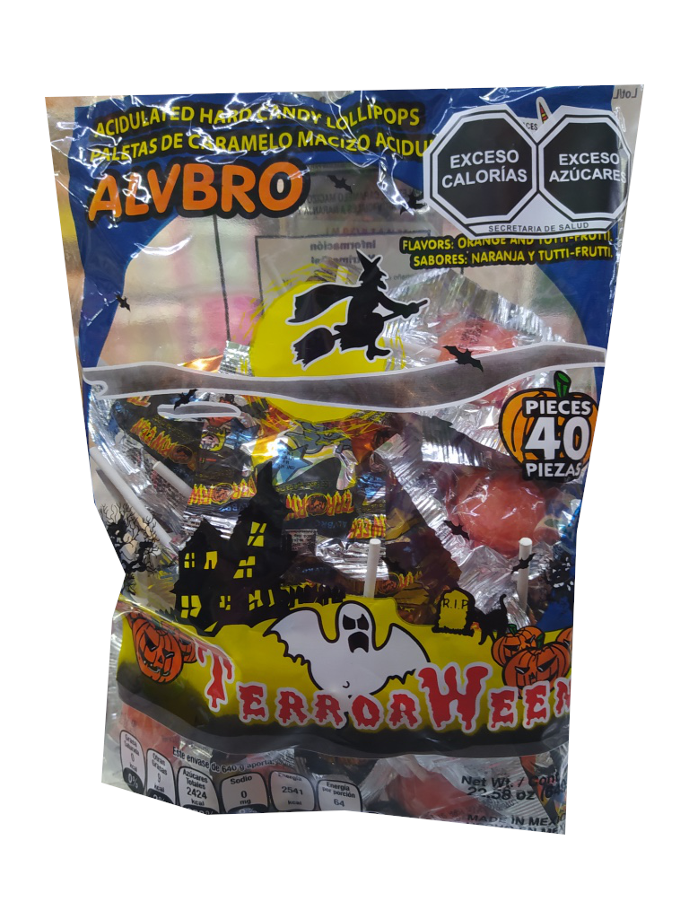 paleta terrorween alvro bolsa