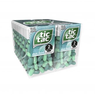 tic tac sabor menta duo mix paquete