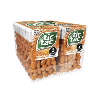 tic tac sabor naranja paquete