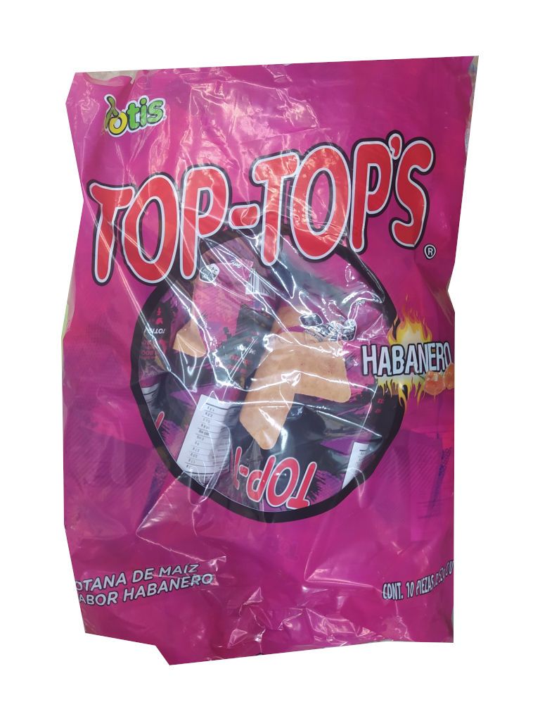 top top sabor habanero totis bolsa