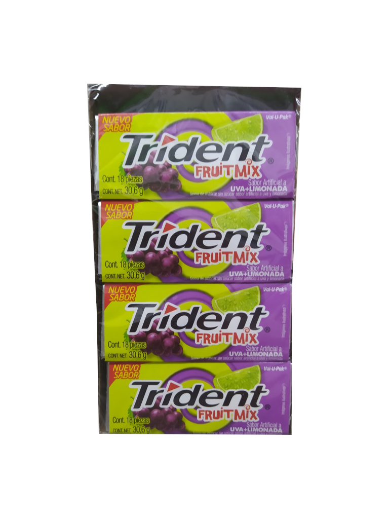 TRIDENT 18S Taste FruitMix Package