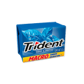 trident chicle 4s sabor menta paquete