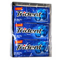 trident chicle 6s sabor menta paquete