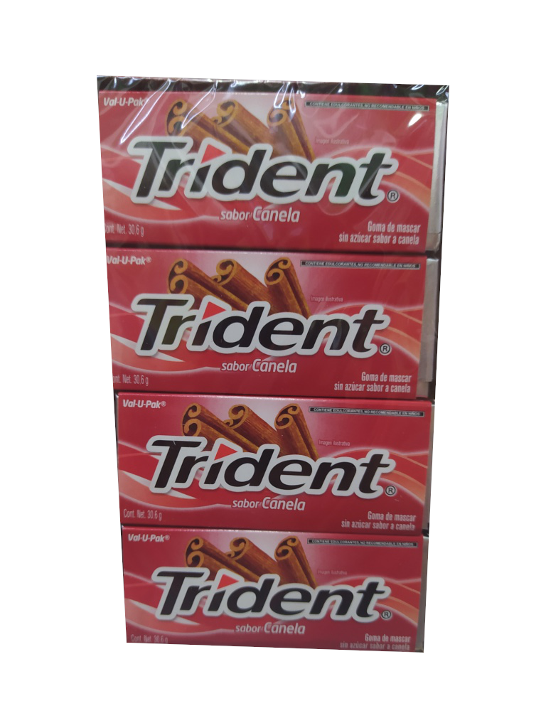 TRIDENT 18S Taste Cinnamon Package