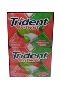 trident twist chicle sabor fresa-limon paquete