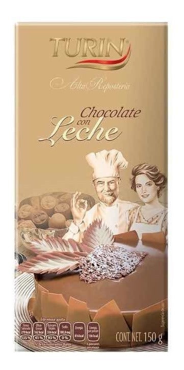 Chocolate Turin with milk tablet 150gr