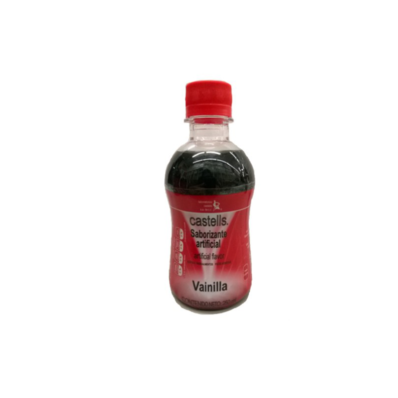 saborizante artificial sabor vainilla castells botella 250ml