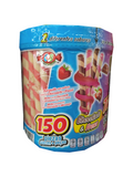 wafer stick galleta fresa-chocolate vitrolero 120pz.