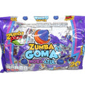 zumba rubber flavor blue bag bag