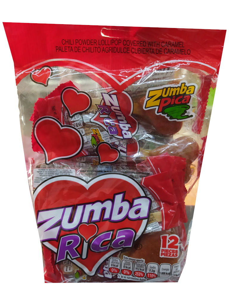 zumba rich palette heart bag